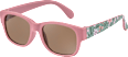 Sonnenbrille Kids rosa mit Blümchenmuster SUNDANCE