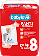 PREMIUM pelene gaćice, veličina 8 (19+ kg) babylove