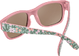 Sonnenbrille Kids rosa mit Blümchenmuster SUNDANCE