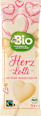Čokoládové lízankové srdiečko Herz-Lolli dmBio