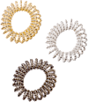 Spiralhaargummis mit Perlen mehrfarbig ebelin
