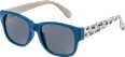 Sonnenbrille Kids dunkelblau mit Baggermotiv SUNDANCE