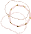 Armbänder elastisch mit Steinen & Perlen ebelin