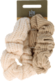 Scrunchi-Set beige, rosa s-he stylecollection