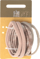 Haargummi-Set rosa, beige s-he stylecollection