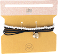 Halsketten-Set mit Perlen und Herzanhänger s-he stylecollection