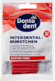 Interdentalbürsten rot 0,4 mm ISO 2 Dontodent