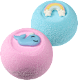 Badekugeln Wal/Regenbogen Balea