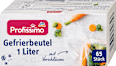 Gefrierbeutel 1 l mit Verschlüssen Profissimo