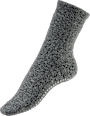 ABS-Socken mit Wolle grau Gr. 39-42 Fascino