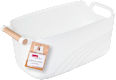 Škatla za shranjevanje, bela Profissimo