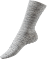 Socken mit Wollanteil Thermolite® grau Gr. 35-38 Fascino