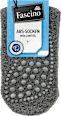 ABS-Socken mit Wolle grau Gr. 39-42 Fascino