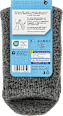 ABS-Socken mit Wolle grau Gr. 39-42 Fascino