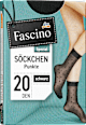 Söckchen mit Punkte-Muster schwarz Gr. 39-42, 20 DEN Fascino