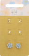 Ohrstecker-Set gold im Blumendesign SHE