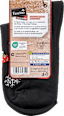 Socken XMAS mit Weihnachts-Muster schwarz Gr. 39-42 Fascino