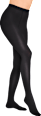 Strumpfhose mit wärmender Faser schwarz Gr. 38/40, 80 DEN Fascino