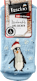 ABS Socken XMAS mit Pinguin-Motiv blau Gr. 39-42 Fascino