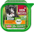 Nassfutter Hund Bio reich an Huhn mit Kürbis Dein Bestes