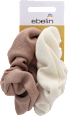 Scrunchie per capelli marrone e bianco ebelin