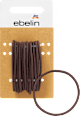 Haargummis dünn braun ebelin