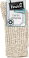 Socken in Mouliné-Optik beige Gr. 39-42 Fascino