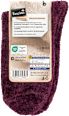 Kuschelsocken mit Chenille-Garn lila Gr. 35-38 Fascino