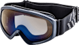 Skibrille Erwachsene schwarz-blau SUNDANCE