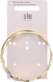 Armreif in gold-Optik s-he stylecollection