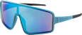 Sonnenbrille Kids Sport hellblaues Gestell mit verspiegelten Scheiben SUNDANCE