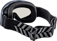 Skibrille Erwachsene schwarz-blau SUNDANCE