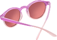 Sonnenbrille Kids pinkes Gestell mit verspiegelten Scheiben SUNDANCE