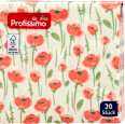 Салфетки с мотив на полски цветя (25 x 25 cm) Profissimo