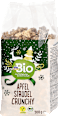 Bio hrustljavi muesli s sušenimi jabolki in praženimi mandlji dmBio