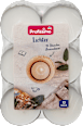 Čajne sveće, okrugle, maxi - bele Profissimo