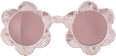 Sonnenbrille Kids rosa Blumenform & rosa getönte Gläser SUNDANCE