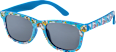 Sonnenbrille Junior blau mit bunten Fischen SUNDANCE