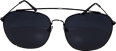 Sonnenbrille mit Metallrahmen schwarz SUNDANCE