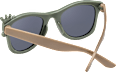Sonnenbrille Kids olivgrünes Gestell mit Giraffe, braune Bügel SUNDANCE