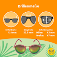 Sonnenbrille Erwachsene rosa Gestell & bunt verspiegelten Gläsern SUNDANCE
