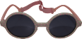 Sonnenbrille Junior creme mit rosa Punkten SUNDANCE