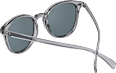 Sonnenbrille hellgrau transparent SUNDANCE