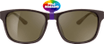 Sonnenbrille Herren dunkelbraun matt polarisierend SUNDANCE
