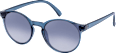 Sonnenbrille transparent-dunkelblau SUNDANCE