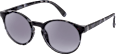 Sonnenbrille grau-schwarz glänzend SUNDANCE