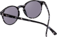 Sonnenbrille grau-schwarz glänzend SUNDANCE