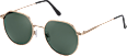 Sonnenbrille gold mit Metallrahmen  SUNDANCE