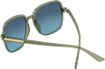 Sonnenbrille dunkelgrün milchig SUNDANCE