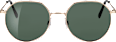 Sonnenbrille gold mit Metallrahmen  SUNDANCE